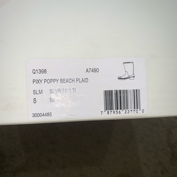 Coach multi colored rain boots - Picture 3 of 3